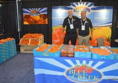 Blue Creek Produce are year round producers of tomatoes and bell peppers in Texas and Mexico says Tom Maszak, and Roger Riehm owner of the business.